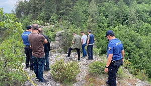 Kayıp belediye işçisi, Bulak Kanyonu'nda aranıyor