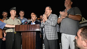 BAŞKAN VERGİLİ'DEN 15 TEMMUZ MESAJI