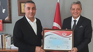 TUTAP'tan Başkan Ünal'a Turizm Elçisi Beratı