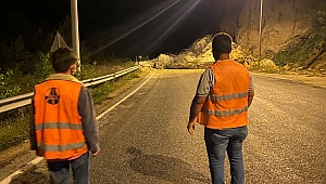 Karabük- Yenice yolu ulaşıma kapandı