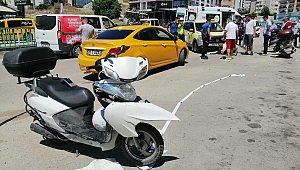 Kaza anı kamerada