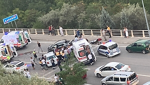 Kontrolden çıkıp karşı şeride geçti: 5 yaralı