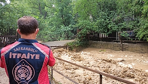 Safranbolu Belediyesi İtfaiyesi Görev Başında