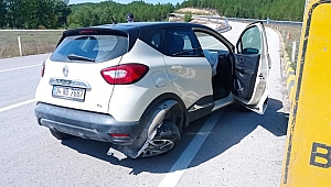 2 araç çarpıştı: 1 yaralı