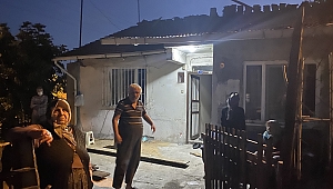 Çatıdan düşen adam yaralandı