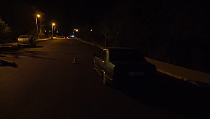 Polisten kaçarken 5 metre yükseklikten dereye düştü