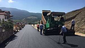 Safranbolu'da Asfalt Çalışmaları Devam Ediyor