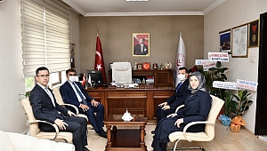 Vali Gürel'den Aile ve Sosyal Hizmetler İl Müdürü Bilgiç'e