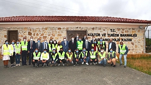 Vali Gürel, Hadrianoupolis Antik Kentini Ziyaret Etti