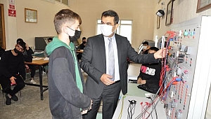 Gümüş’ten Meslek Lisesine ziyaret