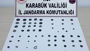 Karabük'te tarihi eser niteliğinde obje yakalandı