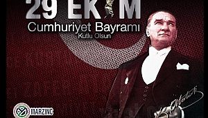 MARZİNC 29 EKİM KUTLAMA MESAJI