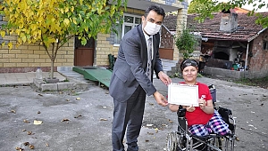 Okuma azmi engel tanımadı