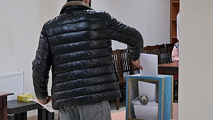 Özbekistan vatandaşları Karabük'te oy kullandı