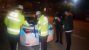 Alkollü sürücü aracıyla uçtuğu bahçeden kaçmaya çalıştı
