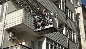 Apartmanda 'gaz kokusu' paniği