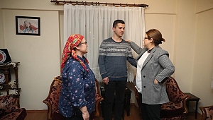 Bakan Yanık, şehit Aybüke öğretmenin ailesini ziyaret etti