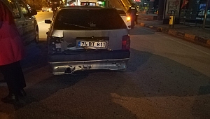 İki otomobil çarpıştı: 4 yaralı