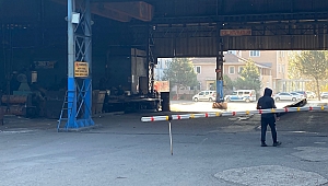 Karabük'te feci olay! Üzerine demir düşen işçi öldü