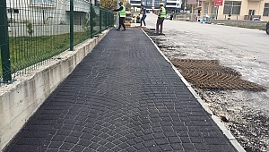 Safranbolu'ya On Bin Metrekare Desenli Asfalt