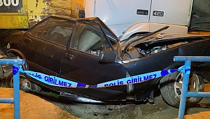 Freni boşalan tır ortalığı savaş alanına çevirdi