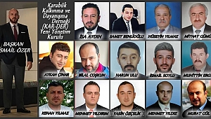 Özer Kar-Der Başkanı Oldu