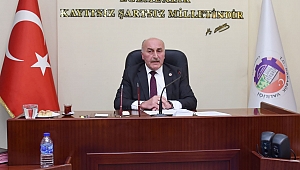Başkan Sözen, “2022 Yılı Daha Fazla Azim ve Gayret Yılı Olacaktır”