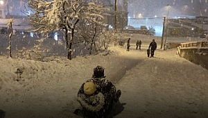 Karabük'te eğitime kar tatili
