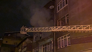 Yalnız yaşayan kadının evi alev alev yandı