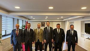 ÖZÇELİK İŞ SENDİKASI’NDAN ALPARSLAN BAYRAKTAR’A ZİYARET