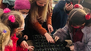 Minik Öğrencilerden Uygulama ve Üretim Birimine Ziyaret