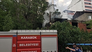 Kullanılmayan evde yangın çıktı!