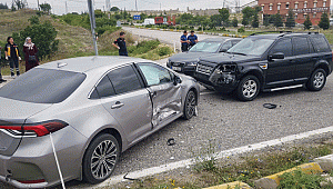 Karabük'te cip ile otomobil çarpıştı: 1 yaralı