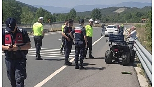 ATV SÜRÜCÜSÜ AĞIR YARALANDI