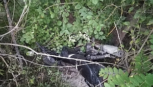 Çalınan motosiklet terk edilmiş halde bulundu