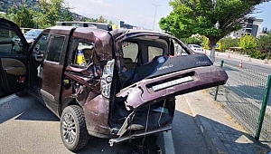 ÇEVRE YOLUNDA KAZA 1 YARALI