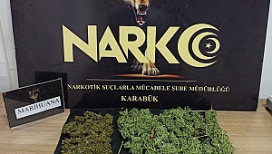 980 gram esrar ele geçirildi