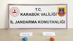 Karabük'te uyuşturucu operasyonları: 3 gözaltı