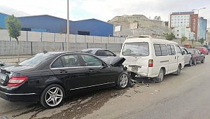 Karabük’te zincirleme kaza: 1 yaralı