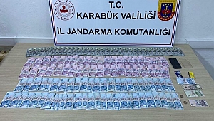Sahte jandarma gerçek jandarmalara yakalandı