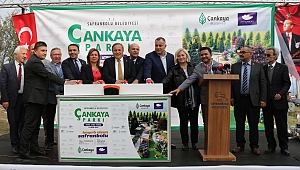 Çankaya Parkının Temeli Görkemli Bir Törenle Atıldı