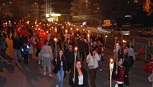 Karabük’te ‘Fener alayı’ yürüyüşü yapıldı