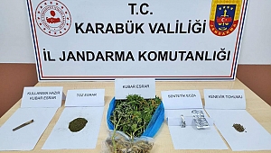 Safranbolu’da uyuşturucu operasyonları: 1 gözaltı