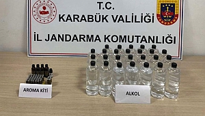 Jandarma Sahte Alkol Ele Geçirdi