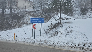 Kar kalınlığı 25 santimetreye ulaştı