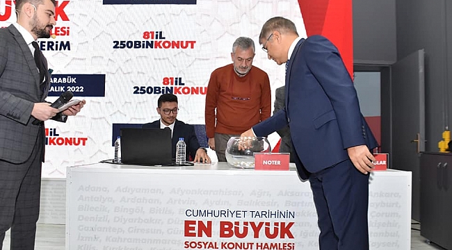 Karabük TOKİ kura sonuçları