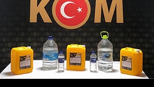Yılbaşı öncesi sahte içki operasyonu