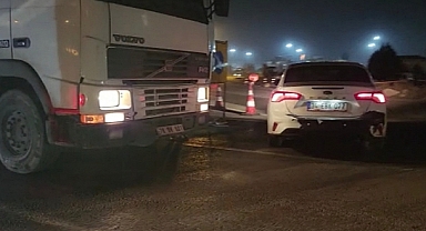 Karabük'te kaza anı kamerada