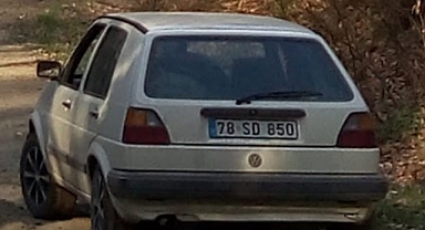 ÇALINTI OTOMOBİL TERK EDİLMİŞ HALDE BULUNDU