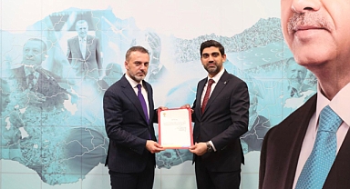 Ferhat Salt'a AK Parti İl Başkanlığı görevi tevdi edildi